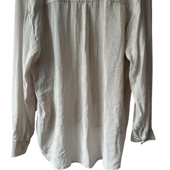 By Together Long Sleeve Button Up Blouse Shirt - Picture 8 of 14